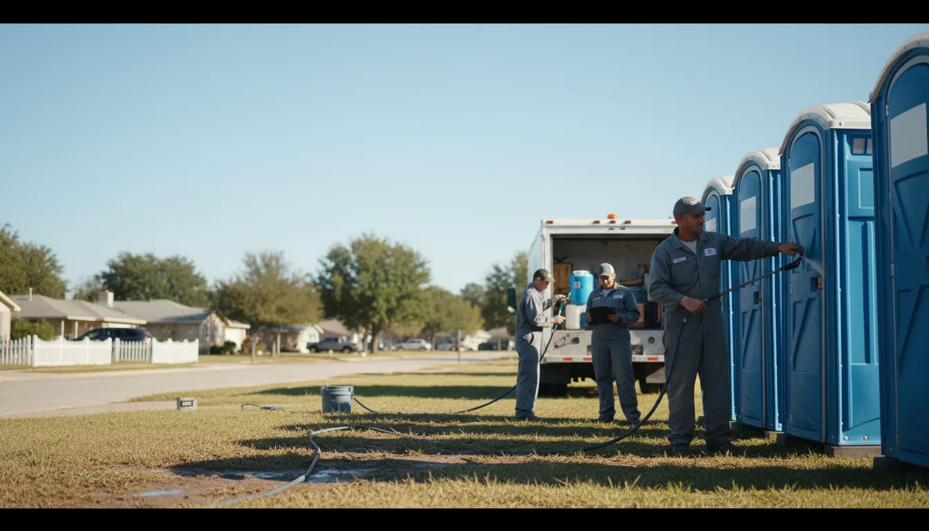 Long-Term Portable Toilet Rental in Paullina, IA near me